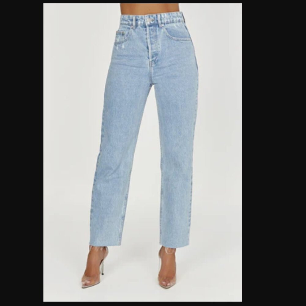 Meshki - Denim Mom Jeans - Size 6 US / 10 UK